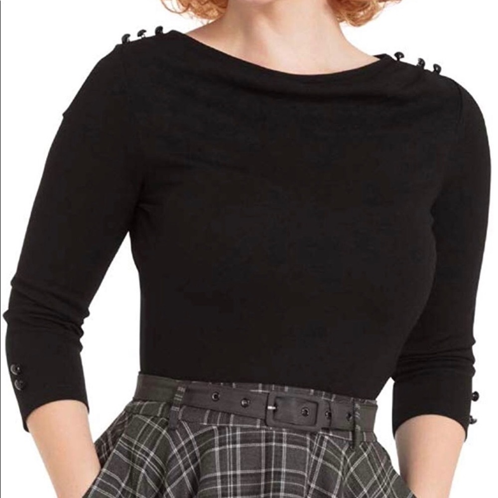 Voodoo Vixen Celine top, small EUC